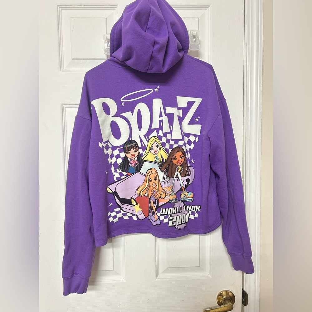 Bratz world tour 2001 cropped hooded jkt